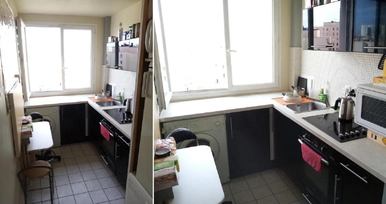Paris Porte d'Italie - Chambre à louer avec parking et vue sur Paris Le Kremlin-Bicêtre Esterno foto